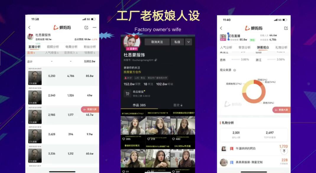 （1851期）2021年服装直播运营落地实操课，新号0粉如何快速带货日销10W+